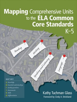cover image of Mapping Comprehensive Units to the ELA Common Core Standards, K–5